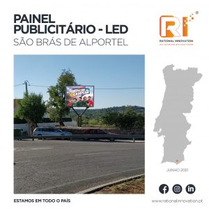 Painel Publicitário – Led Intermarché de SÃO BRÁS DE ALPORTEL