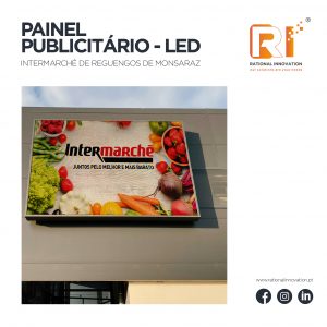Painel Publicitário – Led Intermarché de REGUENGOS DE MONSARAZ