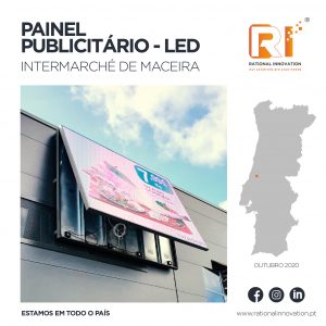 Painel Publicitário – Led Intermarché de MACEIRA