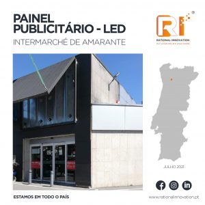 Painel Publicitário – Led Intermarché de AMARANTE
