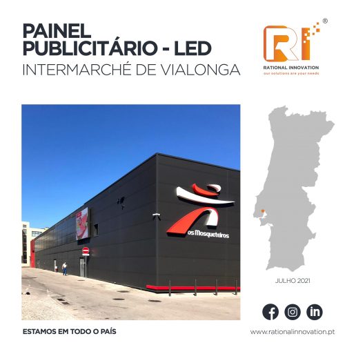 Billboard – Led Intermarché de VIALONGA