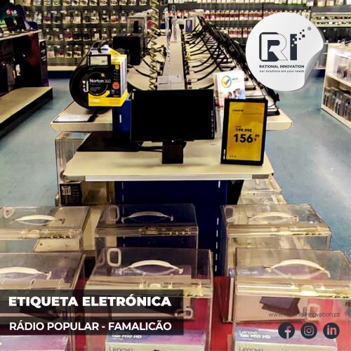 Electronic Label – Rádio Popular de Famalicão